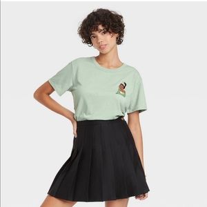 NWT!! Women’s Disney Princess Tiana Short Sleeve Graphic T-Shirt - Green M